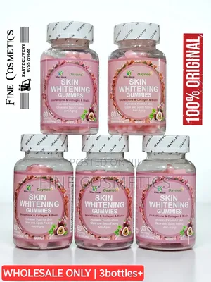 Wholesale Skin Whitening Gummies With Glutathione, Collagen and Biotin