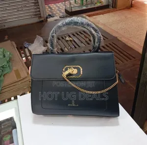 Ladies Classic Handbag - Brown, Black
