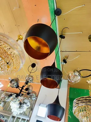 Black /Gold Pendant Lamp For Cafe /