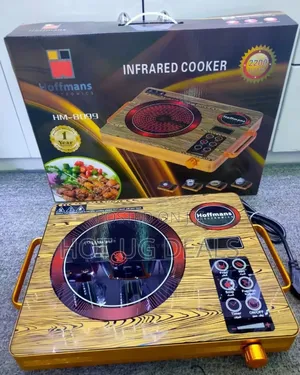 Hoffmans Infrared Single Hot Plate Cooker With Timer