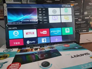 43 Inches Led Smart Plus Smart Android Digital Flat Screen Flameless.