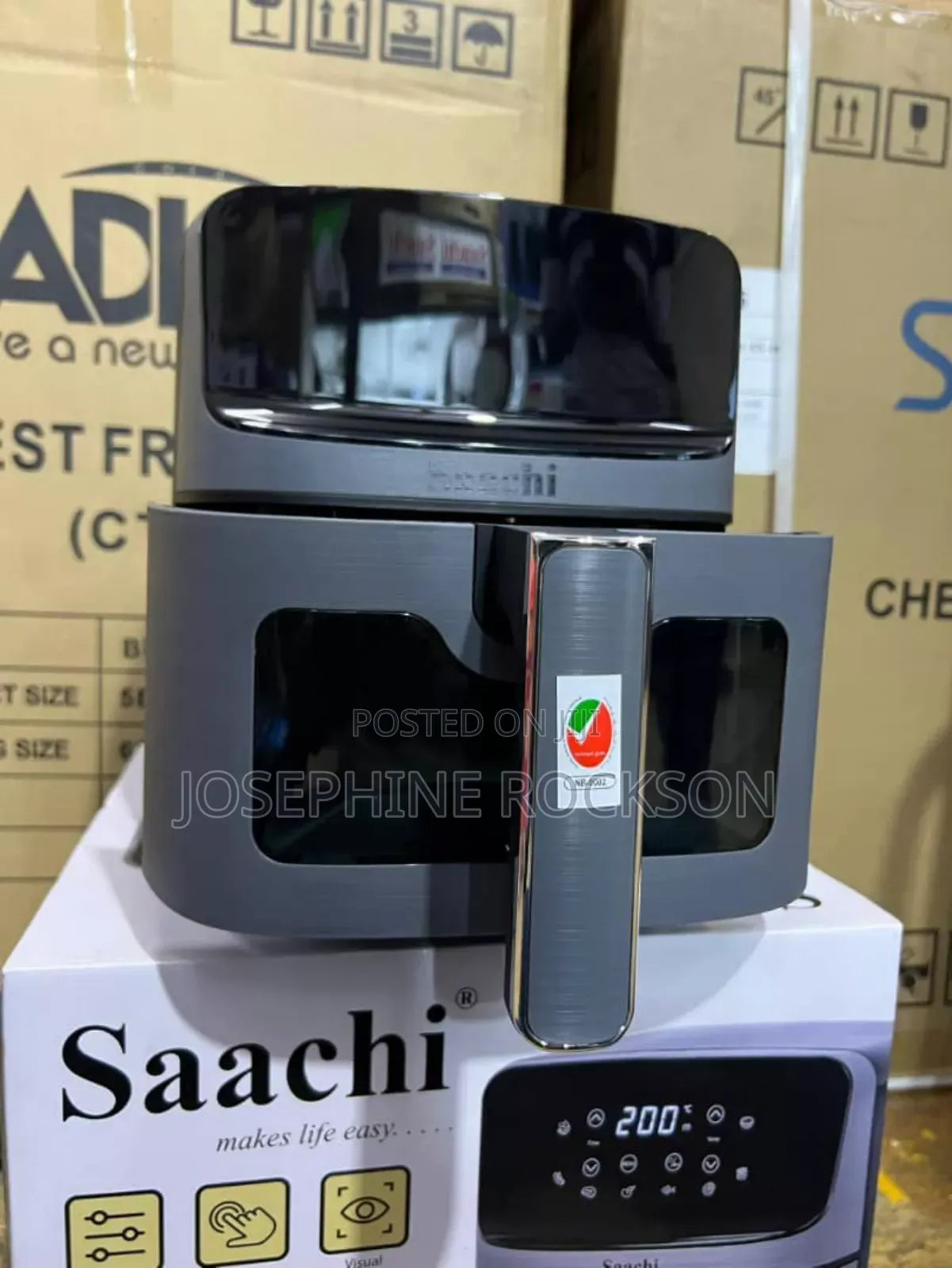 Saachi Digital Air Fryer 4.5l