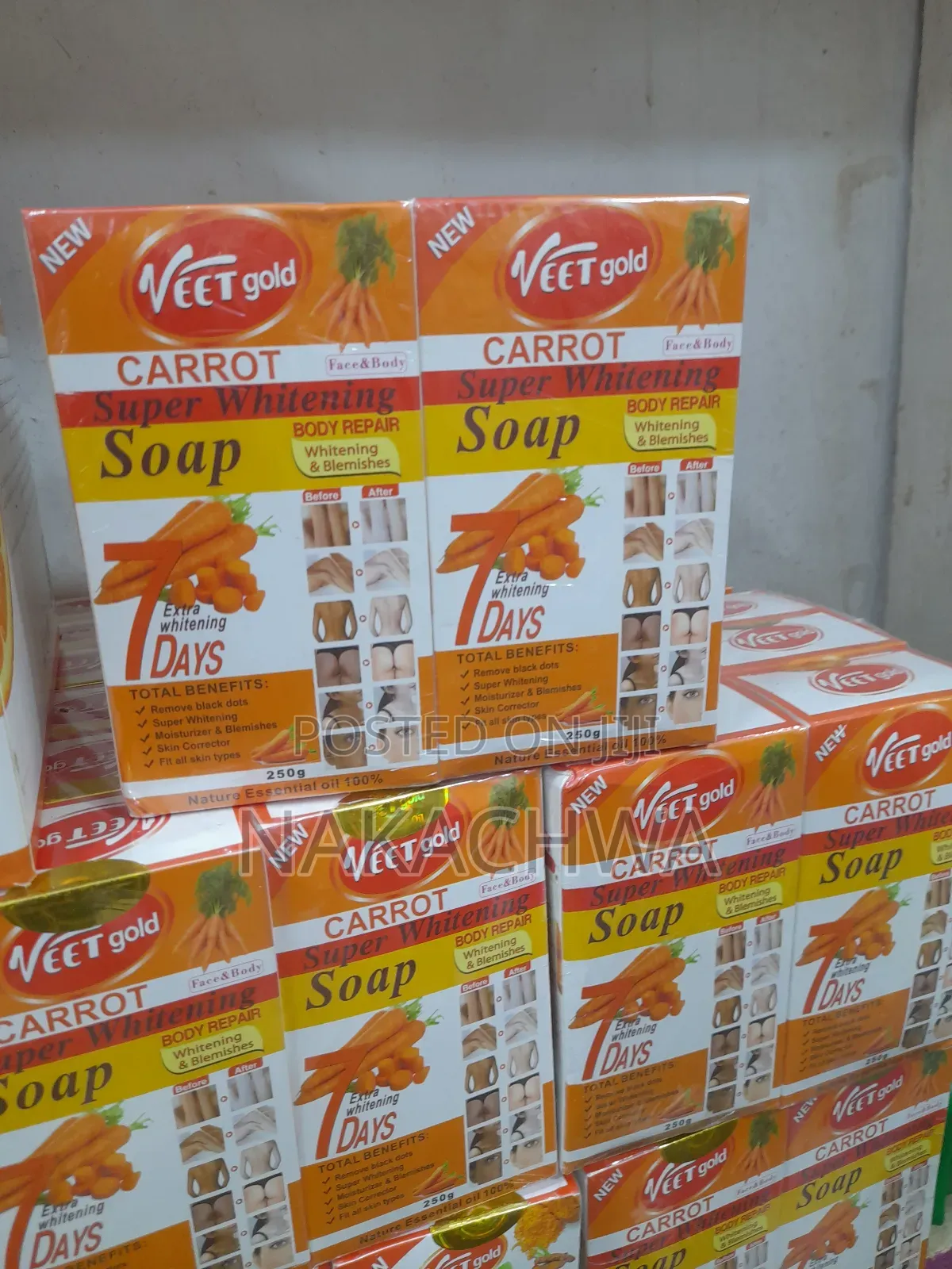 Carrot Super Whitening Soap