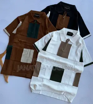 Knitted Tshirts With Square Design