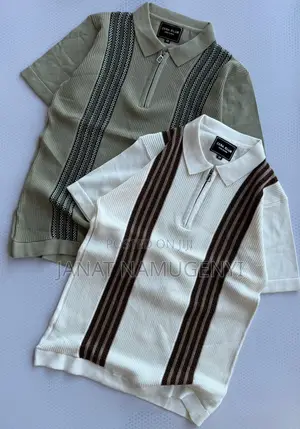Knitted Stripped Design Tshirts