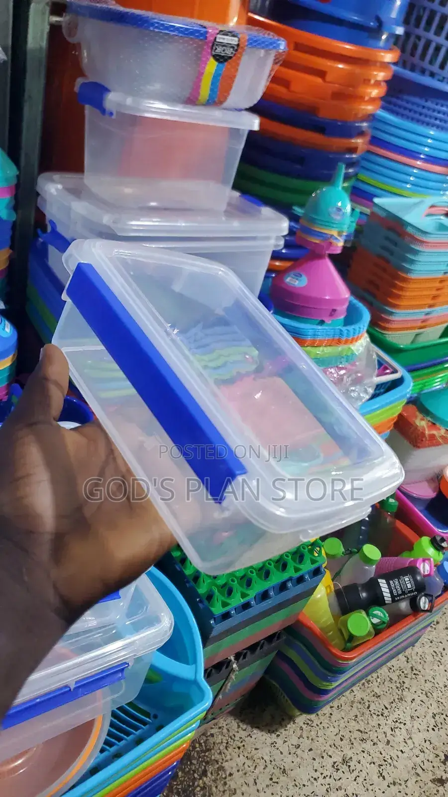 3litres Plastic Storage Containers for Food