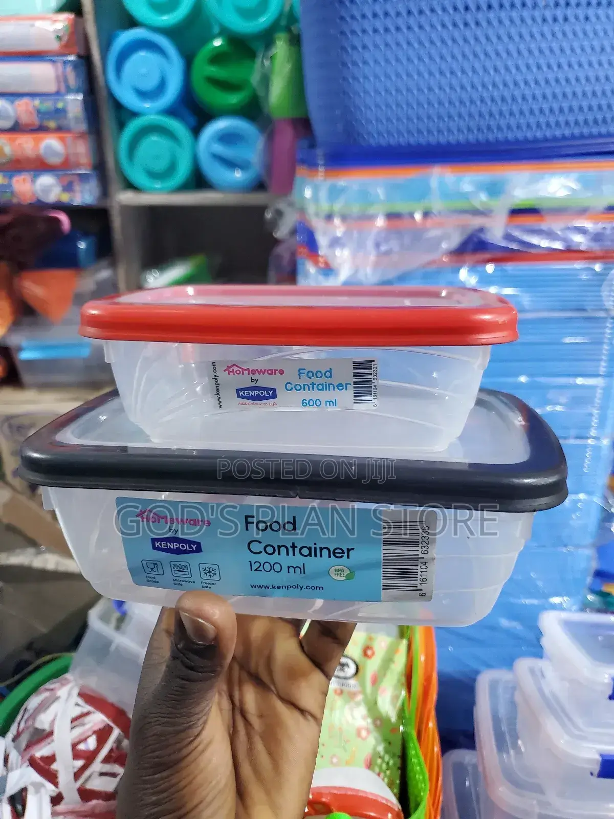 2pcs Food Containers