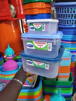 3litres, 2litres and 1.5litres Plastic Storage Containers