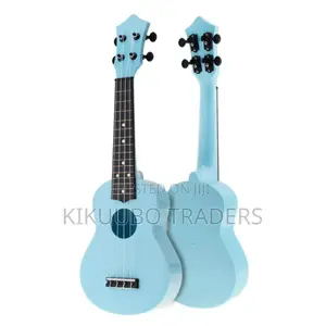 Beginner's 21-Inch Kids Acoustic 4-String Small Guitar(Color:Beige)