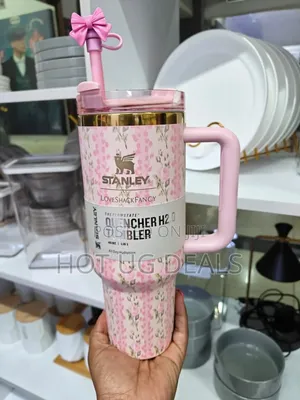 Original Floral Stanely Mug 1200mls - Floral Pink