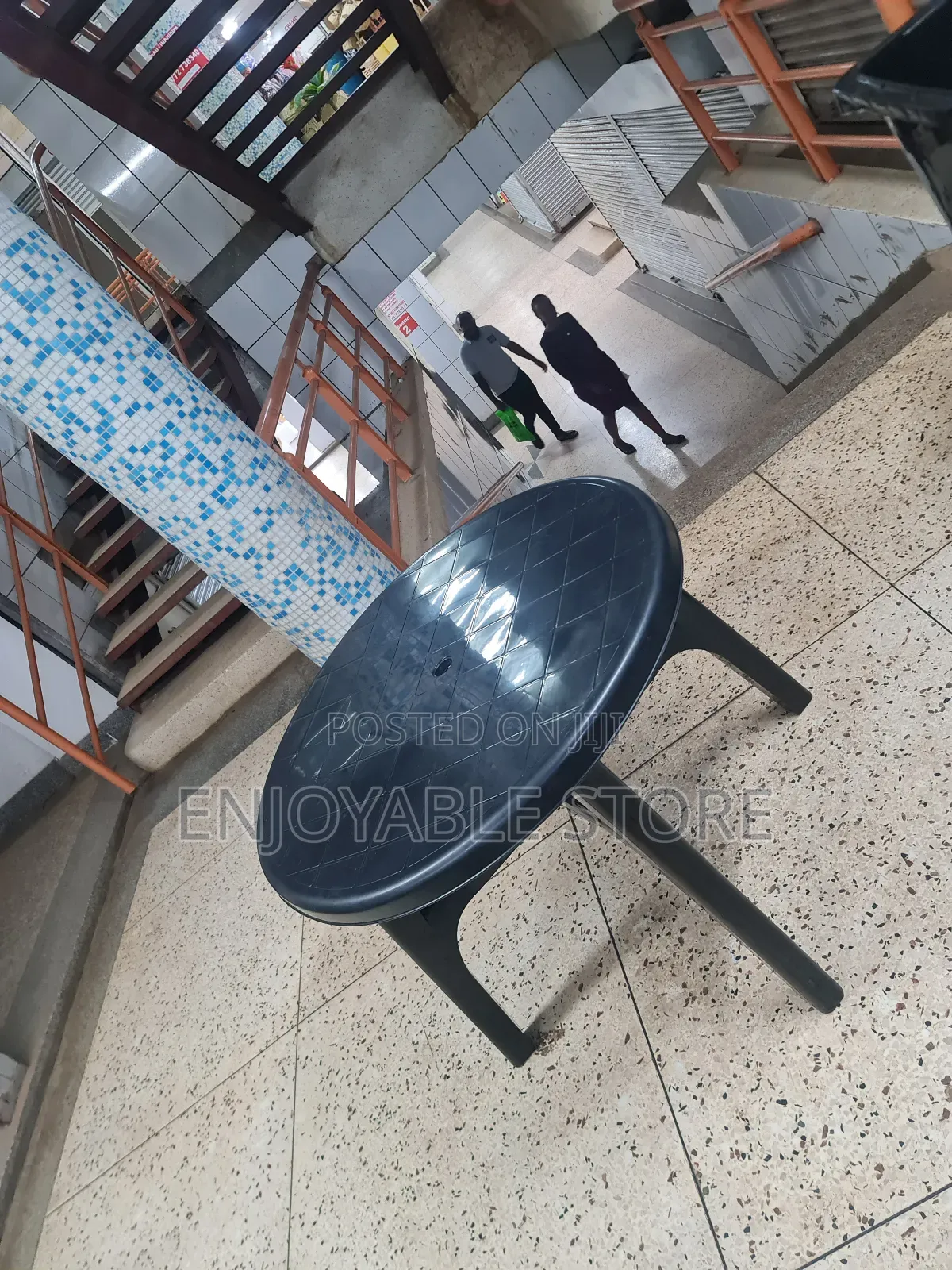Black Plastic Table