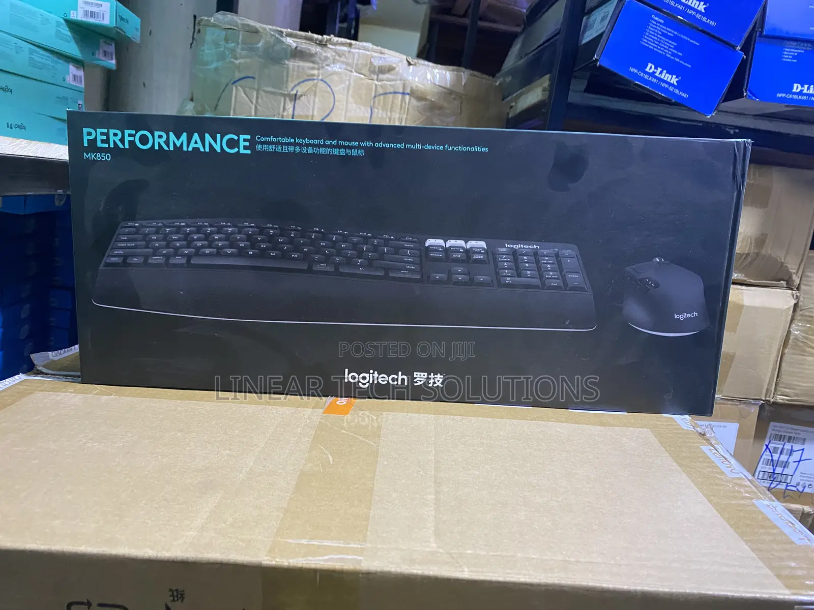 Logitech Mk850 Performance Wireless Keyboard And Mouse Combo