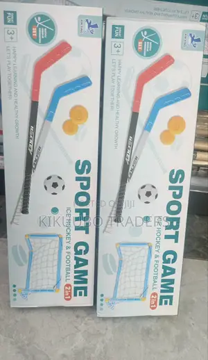 Kids Hockey and Soccer Set