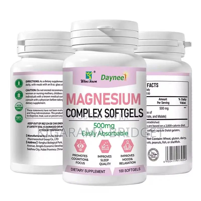 Magnesium Complex Soft Gels 100 Gels