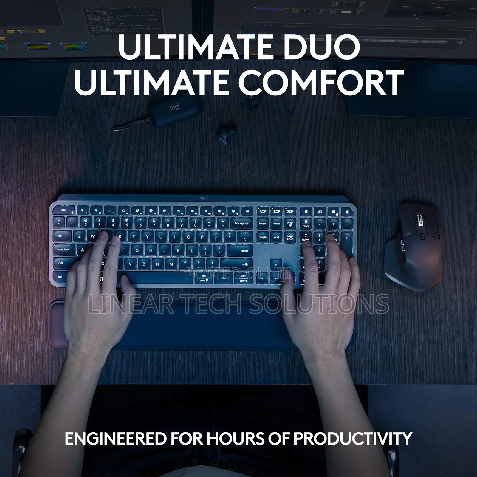 Logitech Mx Keys S Combo - Performance Wireless Keyboard