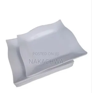 Its 1 Dozen of Square Melamine Plates