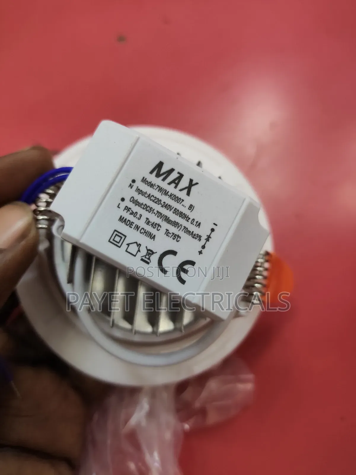 7watts Max Spot Light White Colour