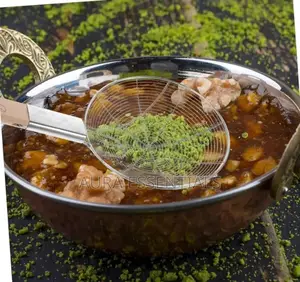 Stainless Steel Mesh Strainer With Wooden Handle