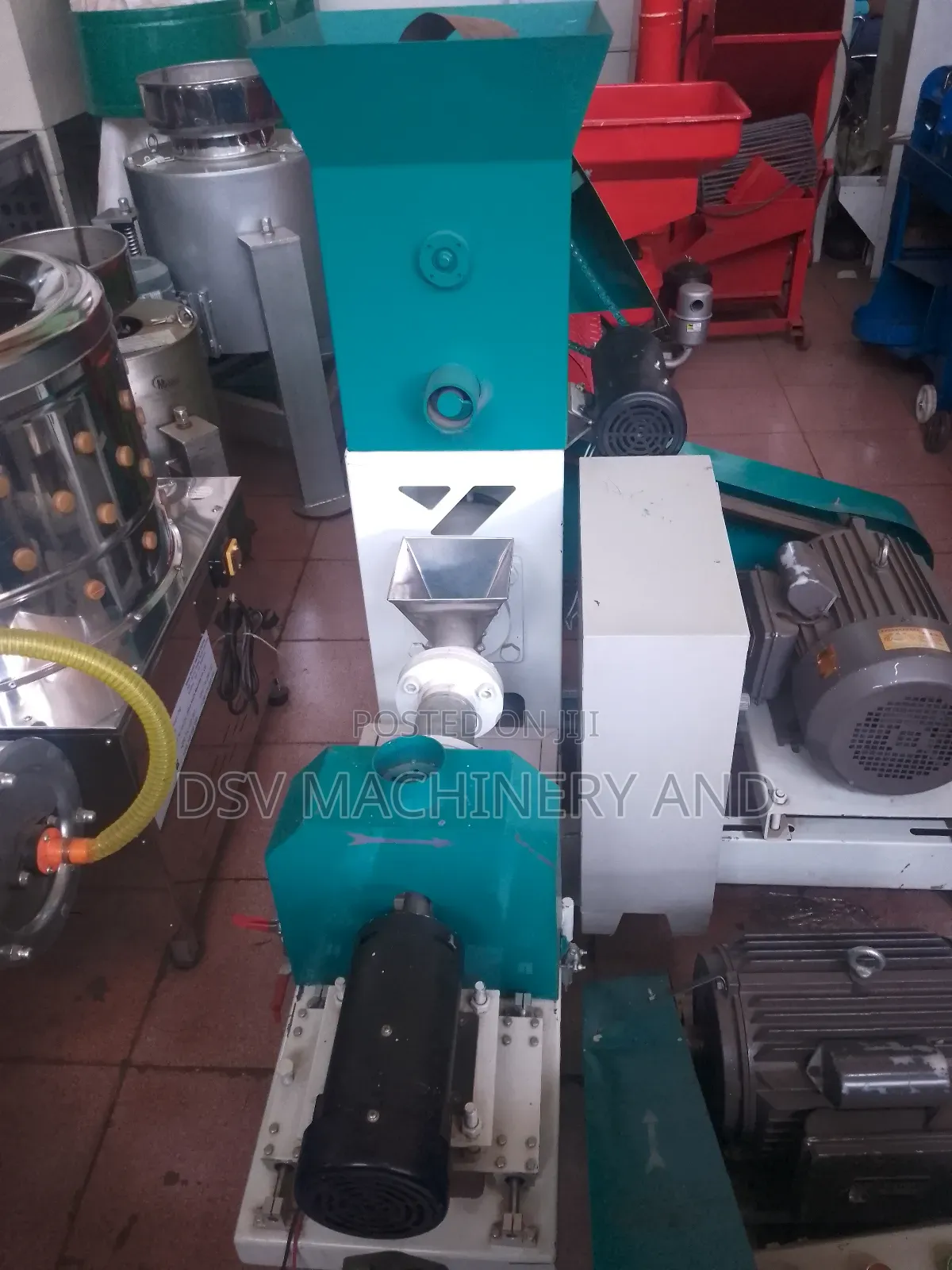 100kg/Hour Fish Float Pellet Making Machine or Extruder
