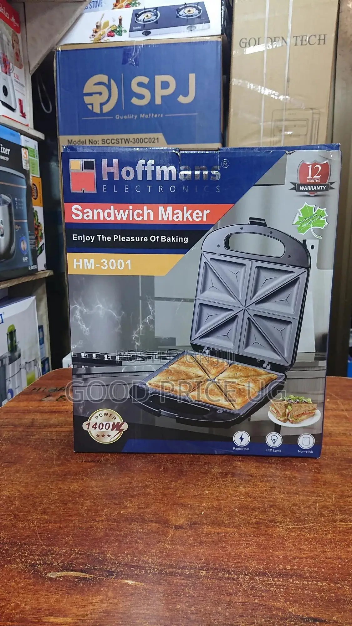 Hoff 4pcs Sandwich Maker