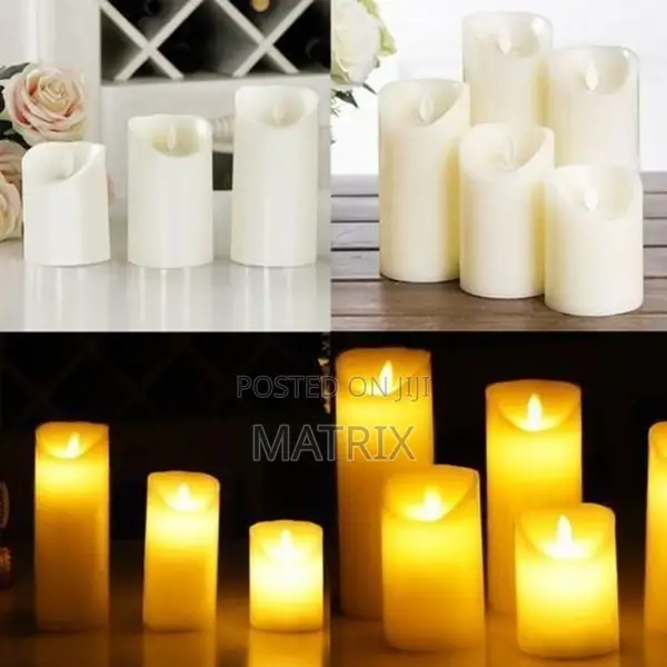 12pieces Romantic Led Electronic Flameless Candles