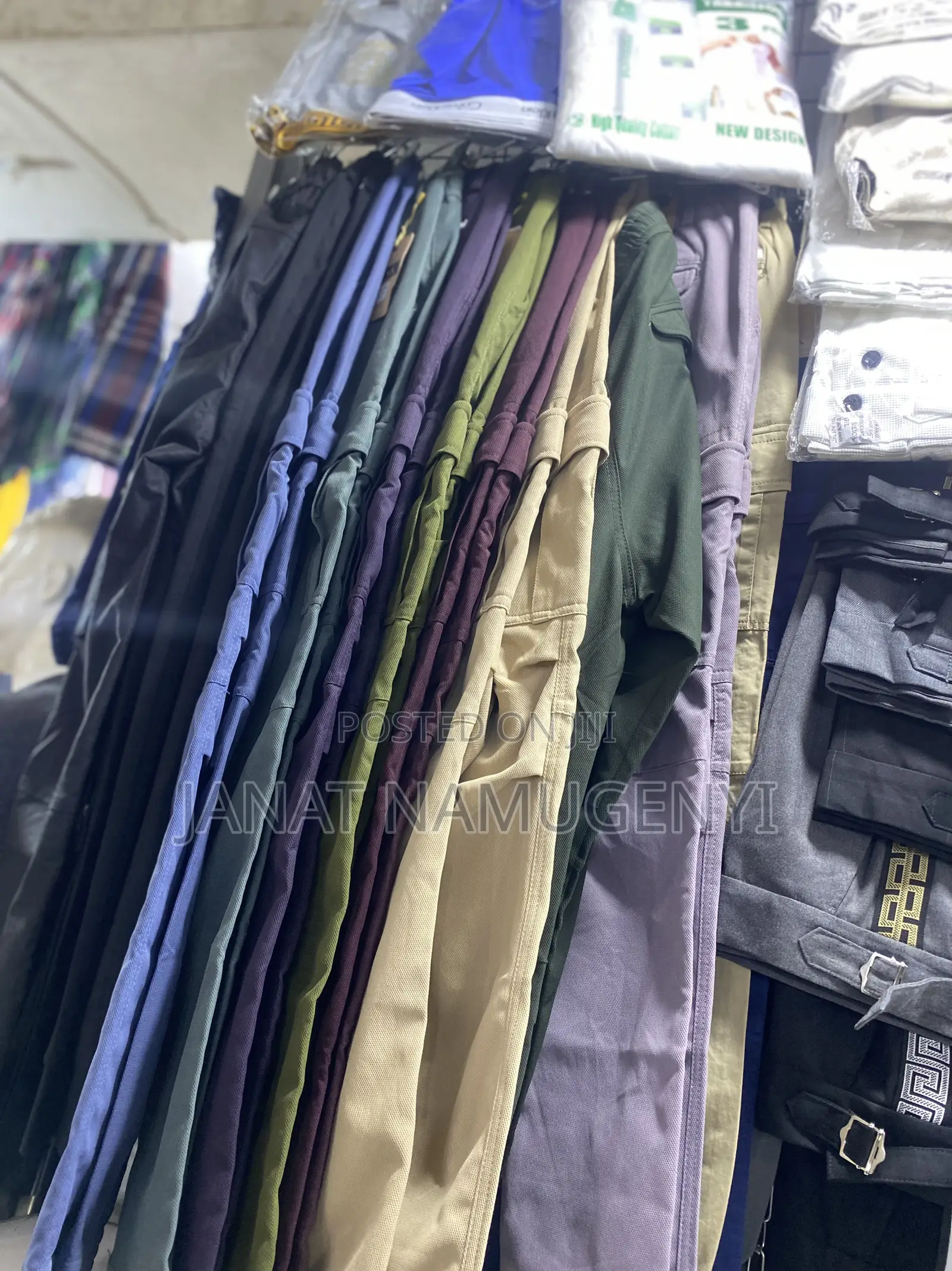 Pure Cotton Cargo Pants