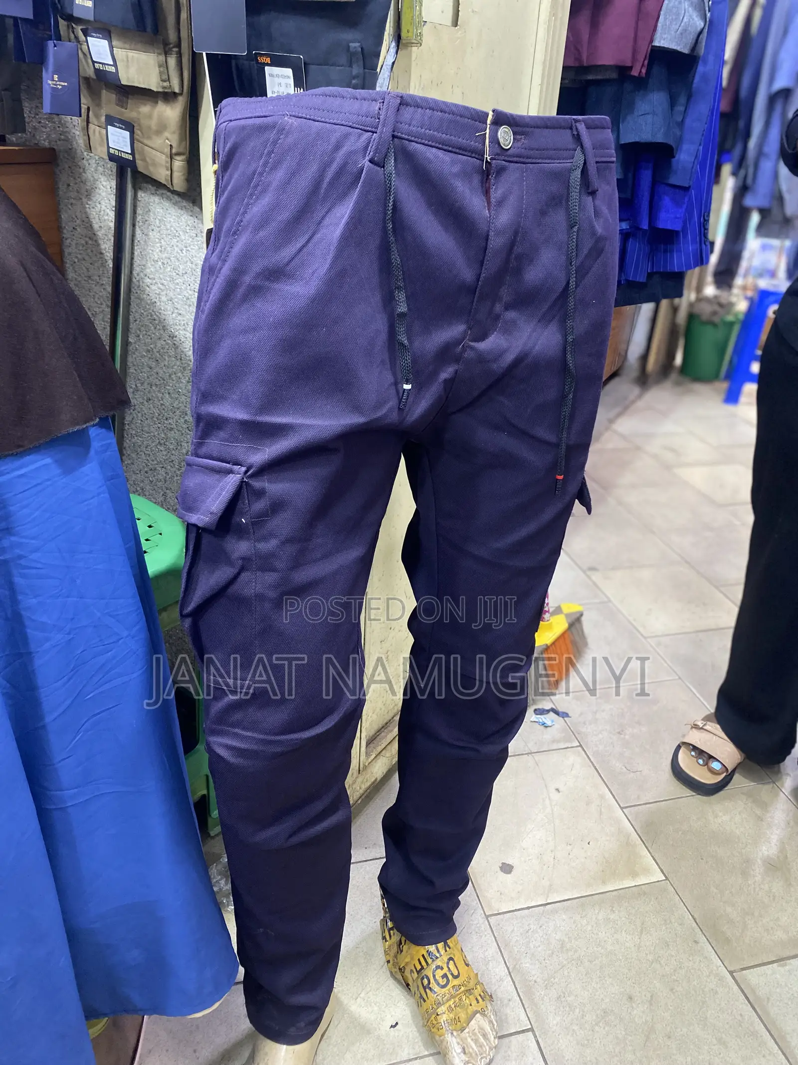 Pure Cotton Cargo Pants