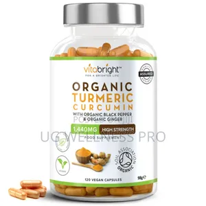 Vitabright Turmeric Curcumin Tablets 2 Month Supply