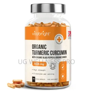 Vitabright Turmeric Capsules With Black Pepper Ginger