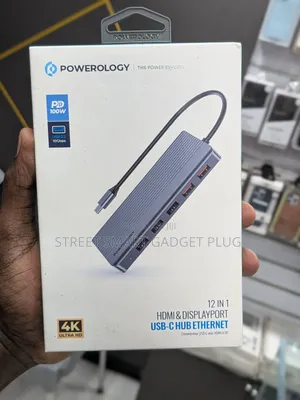 Powerology 13 in 1 Usb Hub Ultra Hd