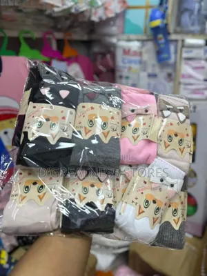 Girls Colored Body Socks( 2yrs --10yrs )