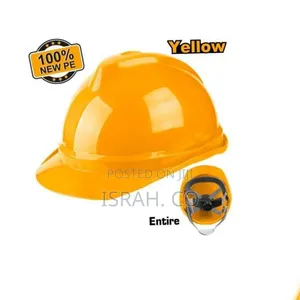 Ingco Safety Helmet With 4 Protection Points.