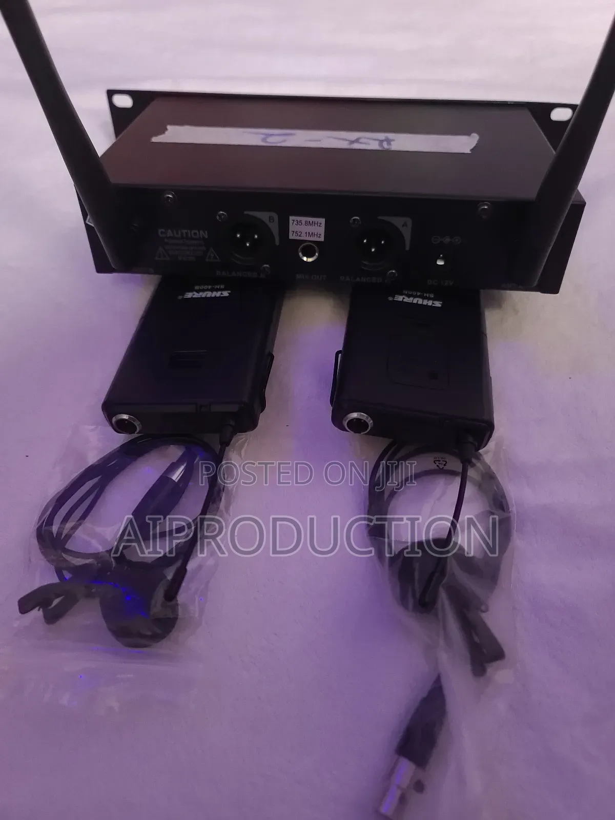 Shure Professional Lavalier/Lapel Microphone for Hire