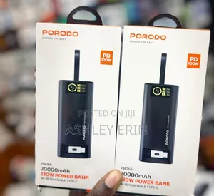 Porodo 20,000mah 130w Power Bank Pb066