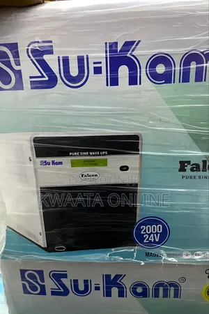 Su-Kam 2000va 24v Falcon+ Pure Sine Wave Ups Inverter; Digital Display