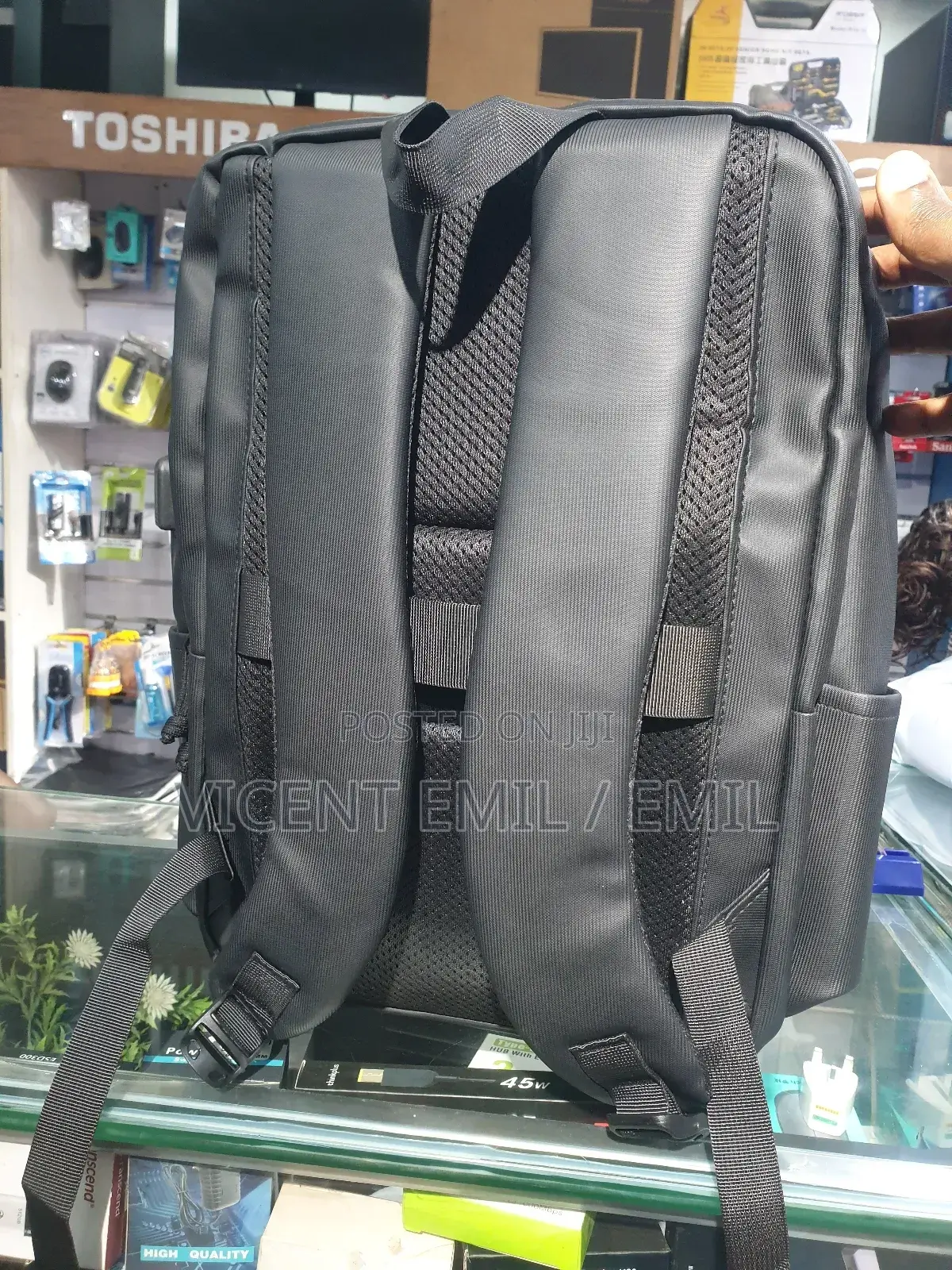 Leather Laptop Backpack 09