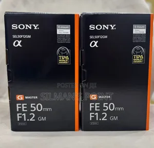 Sony Fe 50mm F1.2 Gm Lens