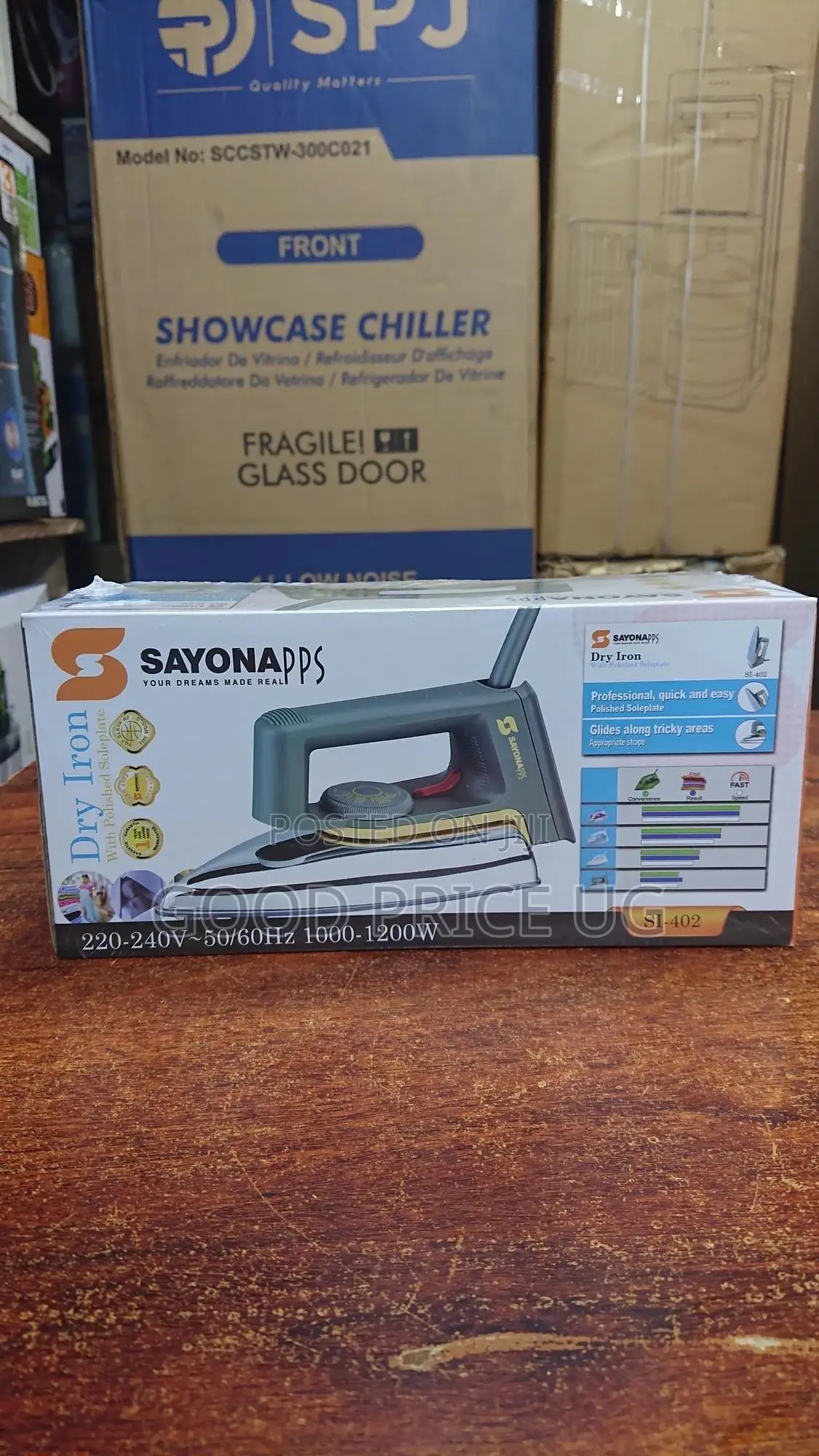 Dry Iron PPS With Polished Solephate