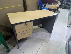 Second Hand Office Desk for Office and Home Study With 2 Fixed Drawers