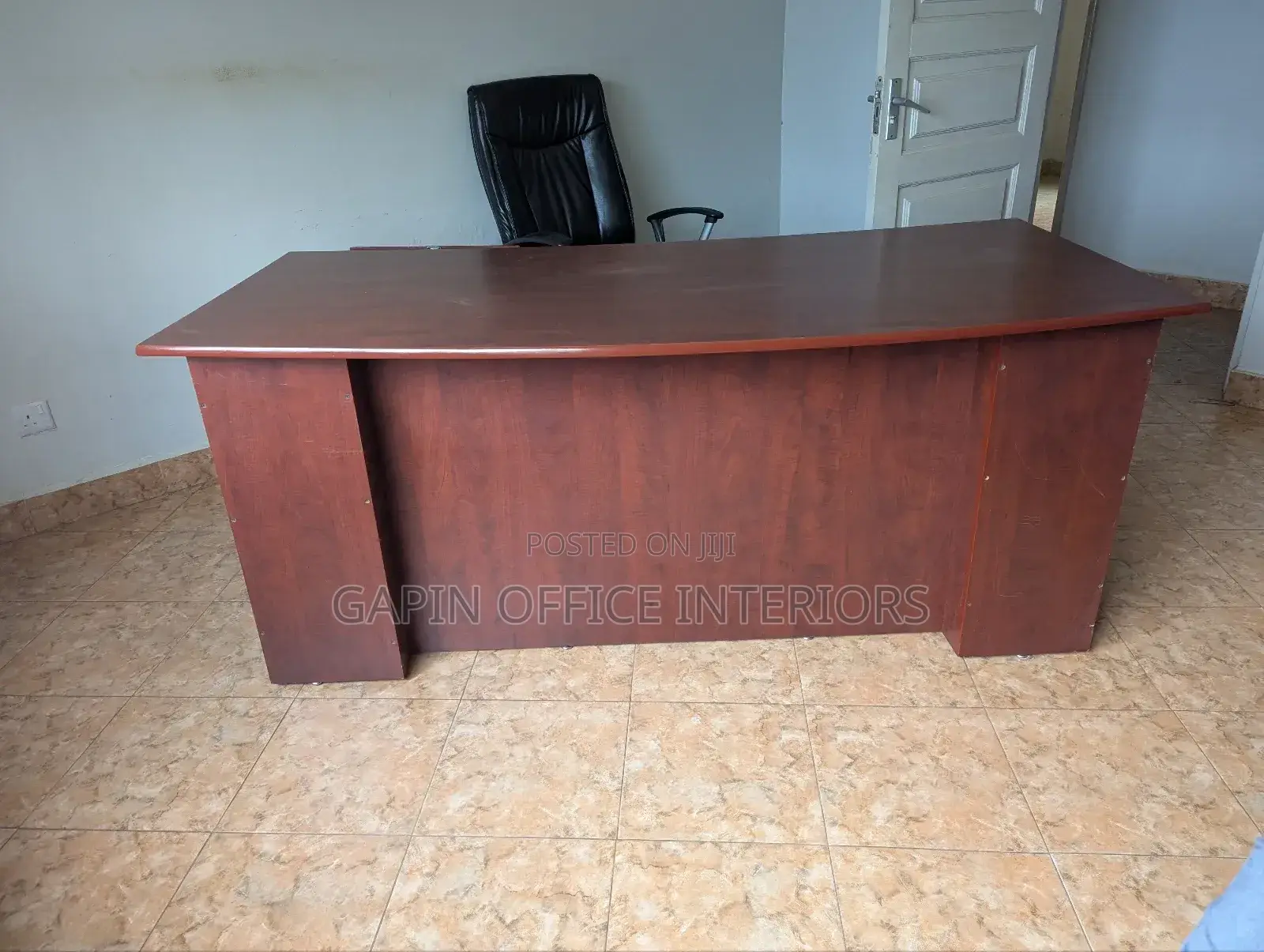 Office Desk With 2 Fixed Drawers, Size 180cm// 1.8 Metres
