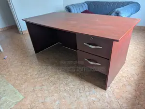 Office Desk With 2 Fixed Drawers, Size 180cm// 1.8 Metres