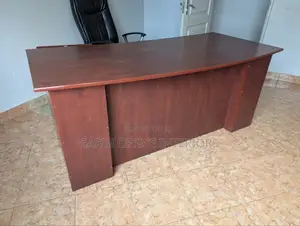 Simple Mid- Executive Desk With a Moving Drawer, Size 180cm// 1.8 M