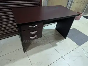 Brand New Office Desk With 3 Fixed Drawers, 120cm
