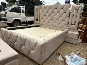 King Size Modern Upholstered Bed