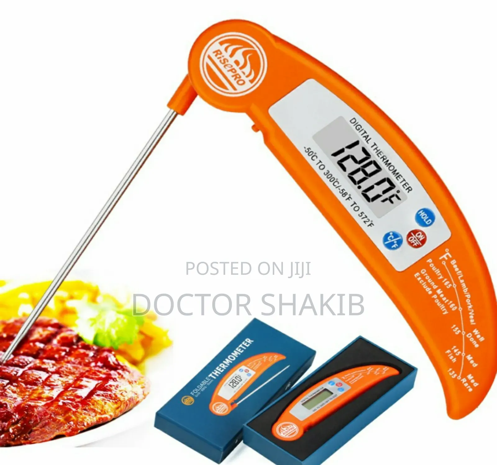 Brand New Instant Digital BBQ Grill Thermometer