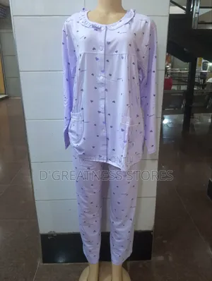 Night Pj's With Buttons