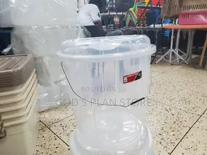 Imported 20litres Plastic Buckets White,/Clear