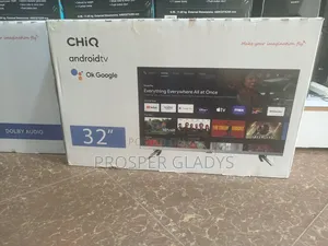 32 Chiq Smart Android Digital Flat Screen Flameless.