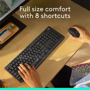 Logitech Mk295 Wireless Mouse Keyboard Combo With Silenttouch