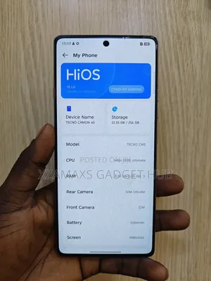 Tecno Camon 40 256 GB Gray